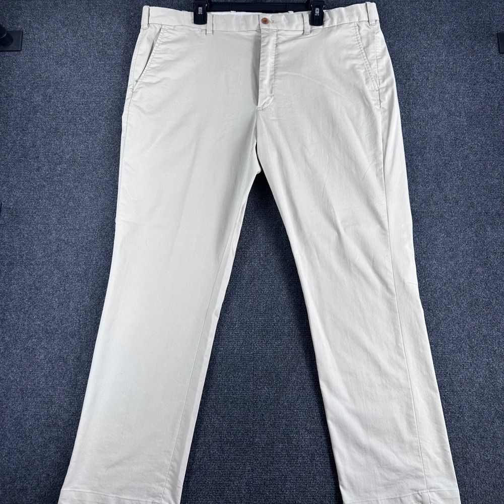 Polo Golf Ralph Lauren Pants Mens 40/32 40x32 Beige‎ Cotton Twill Stretch Chino